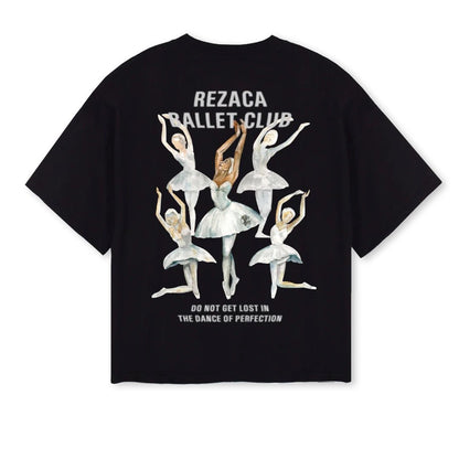 BALLET CLUB TEE BLACK - REZACA® OFFICIAL STORE