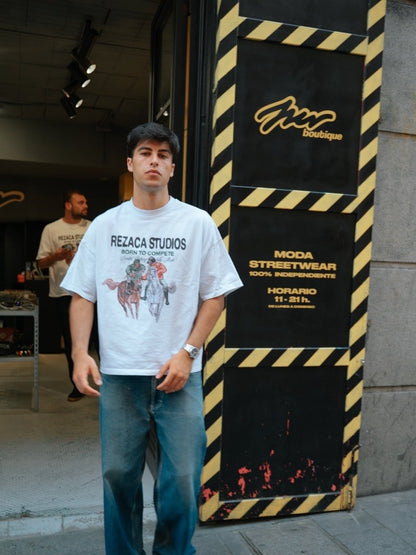 BORN TO COMPETE TEE - REZACA