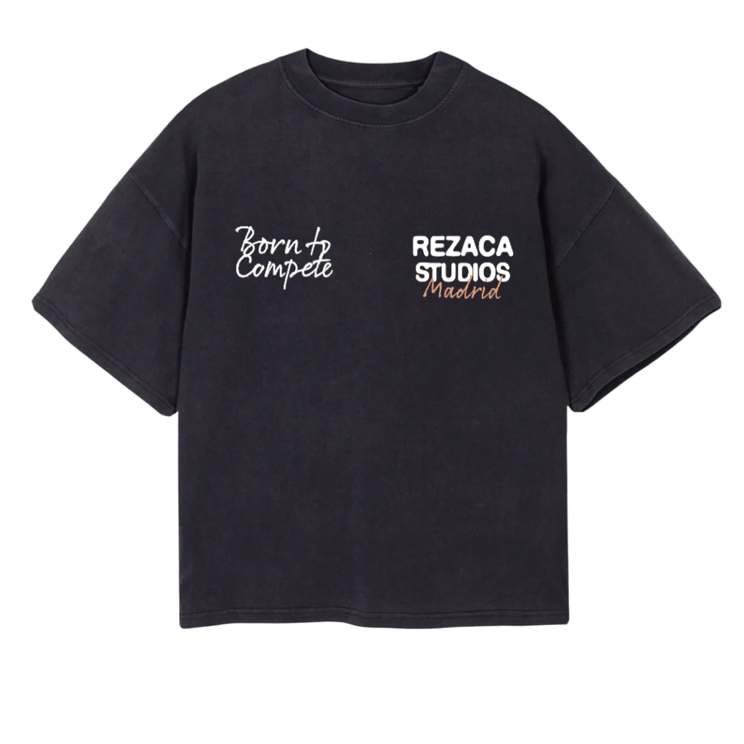 TROPHEE T - SHIRT BLACK [AVAILABLE 9TH AUGUST] - REZACA