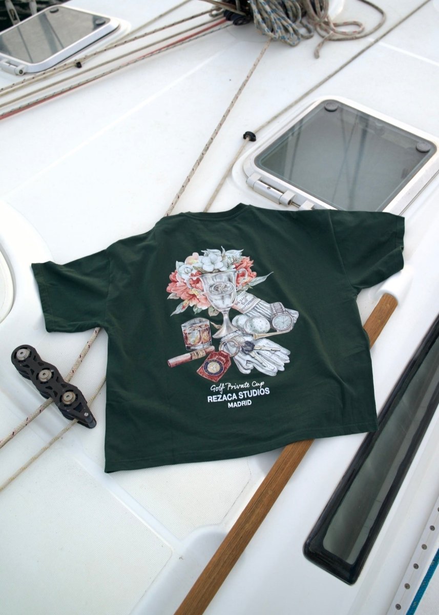 TROPHEE T - SHIRT GREEN - REZACA