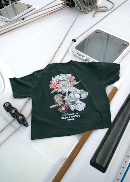 TROPHEE T - SHIRT GREEN - REZACA