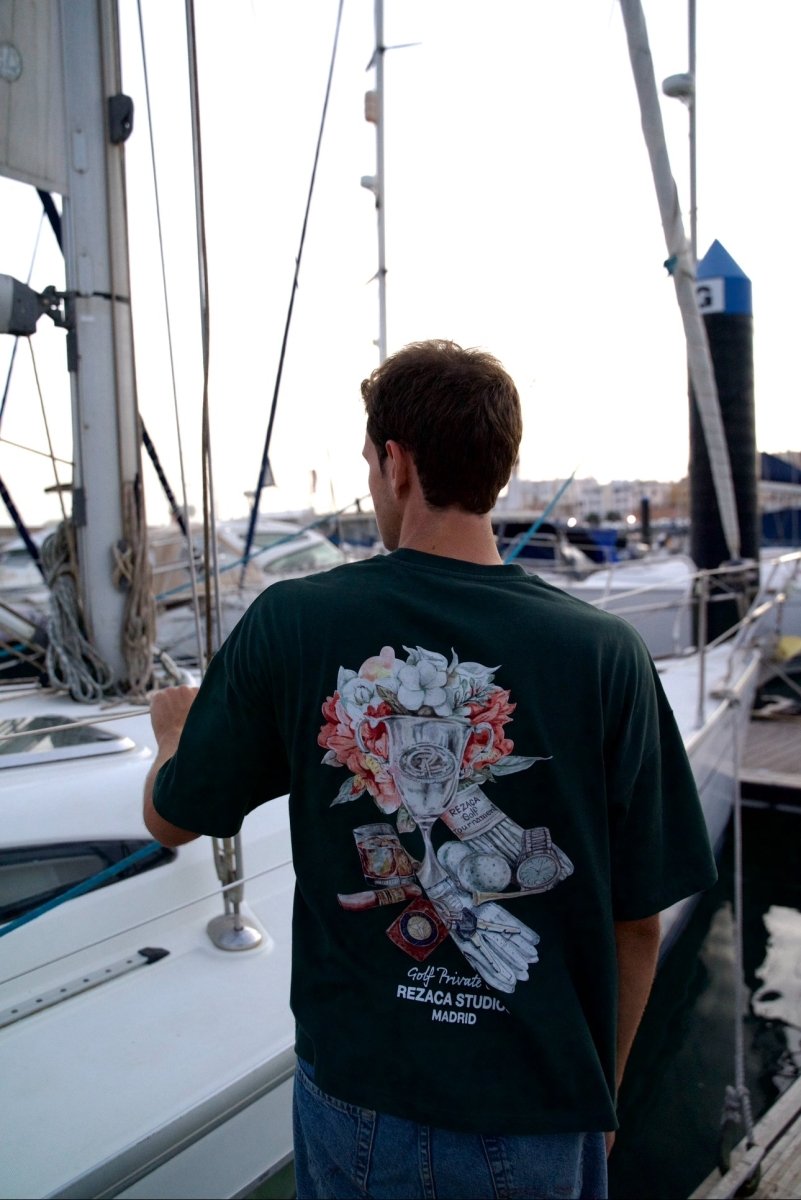 TROPHEE T - SHIRT GREEN - REZACA