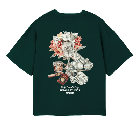 TROPHEE T - SHIRT GREEN [AVAILABLE 9TH AUGUST] - REZACA